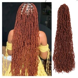 Auburn Faux Locs Hair Extensions